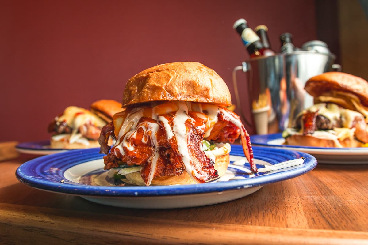 Buttermilk Fried Chicken Sandwich at Divine Bovine (Credit: Jackie Tran)