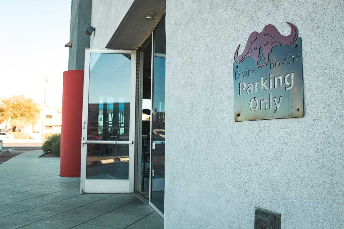 Facade at Divine Bovine (Credit: Jackie Tran)