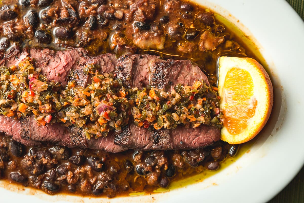 Brazilian Feijoada w/ Picanha Steak at DOWNTOWN Kitchen + Cocktails