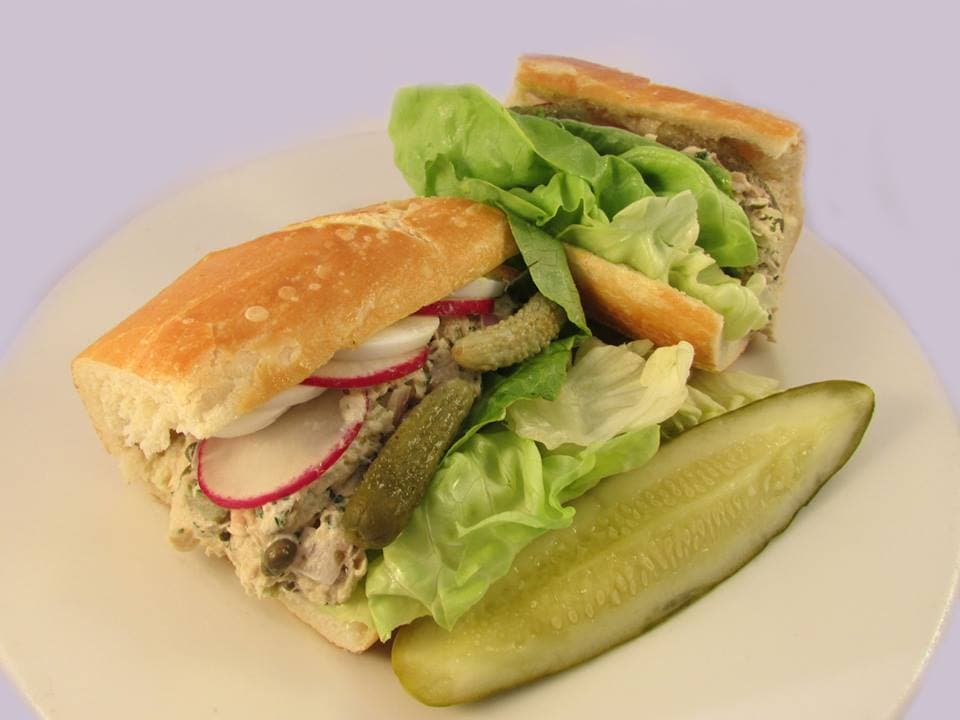 Tuna Sandwich at Maynards Market in Tucson