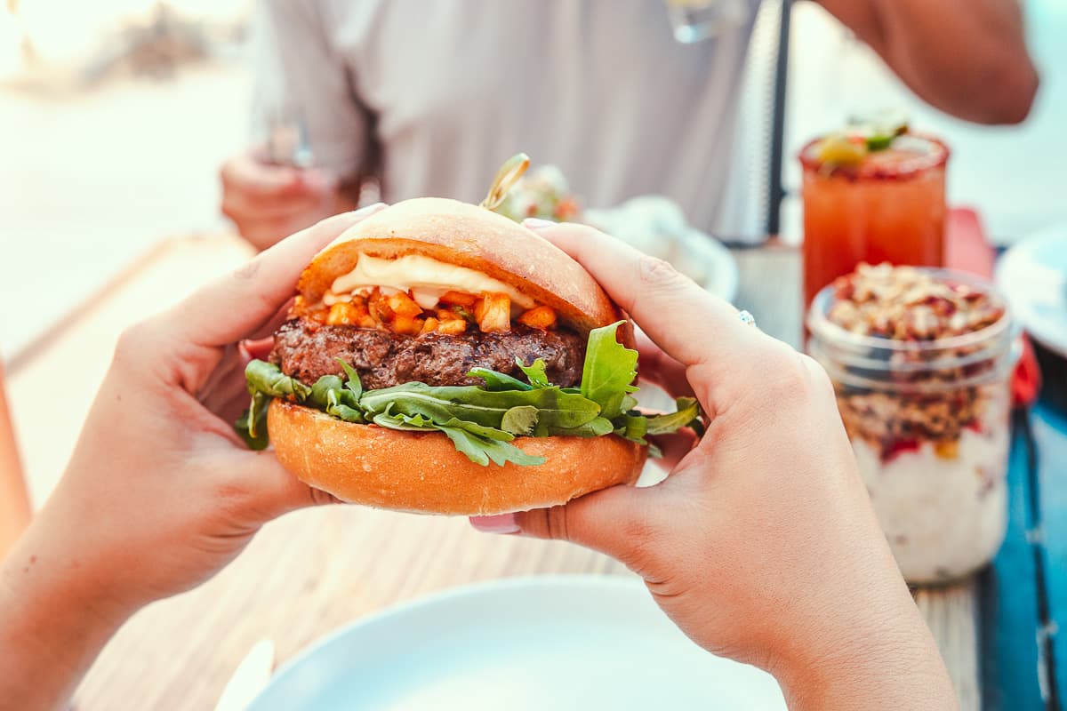 Korean Burger at Nook