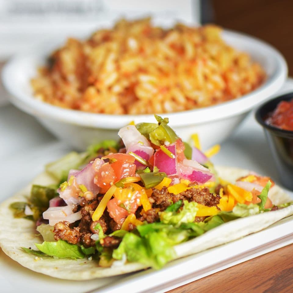 Tacos at HiFi Kitchen & Cocktails on Facebook
