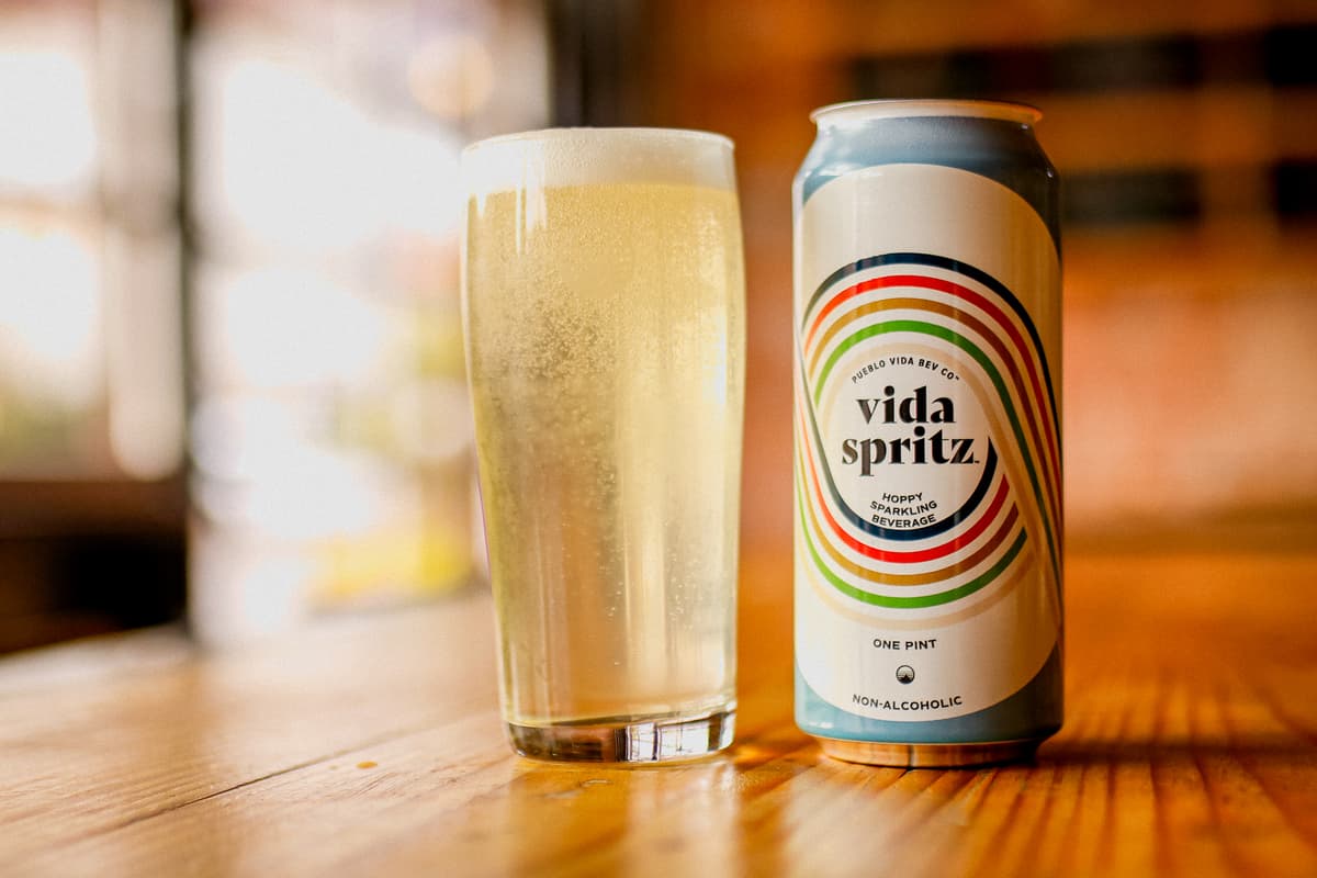 Vida Spritz NA (Photo courtesy of Pueblo Vida Brewing Company)