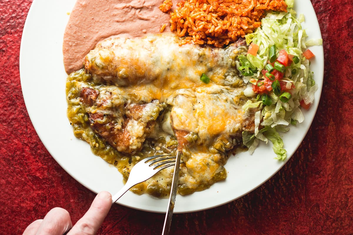 Chile Rellenos at Poco & Mom's Cantina (Credit: Jackie Tran)