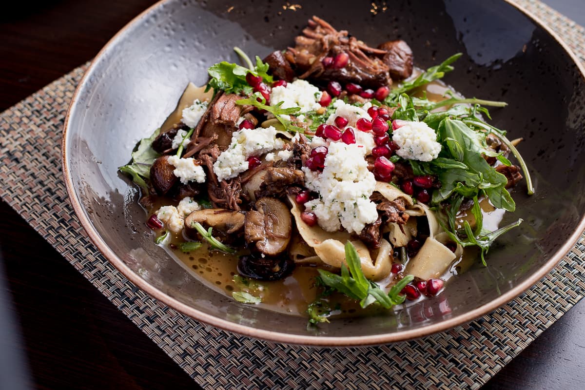 Pappardelle at Alloro D.O.C. Italian Trattoria and Chophouse (Credit: Jackie Tran)