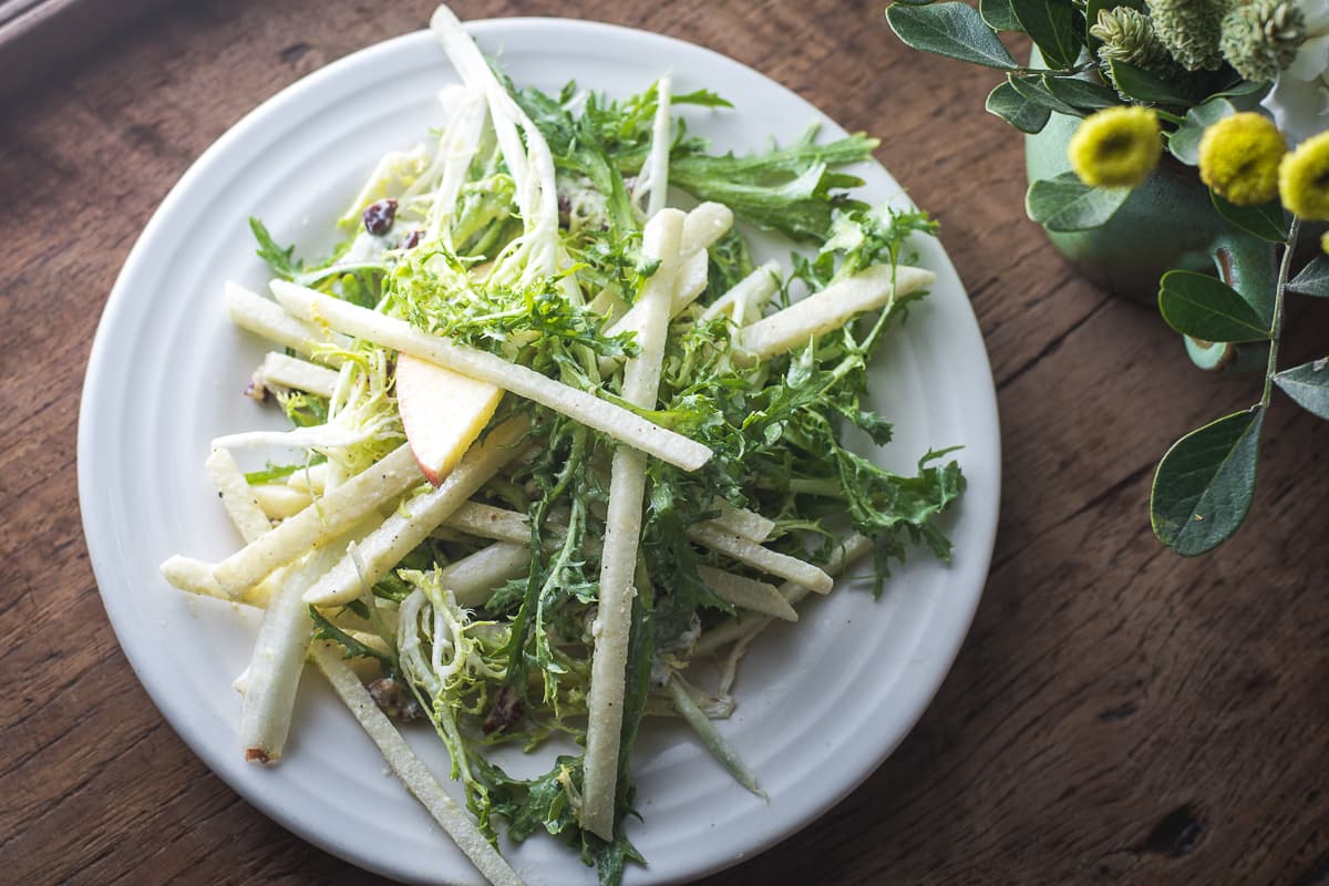 Frisée Salad at the Coronet (Credit: Jackie Tran)