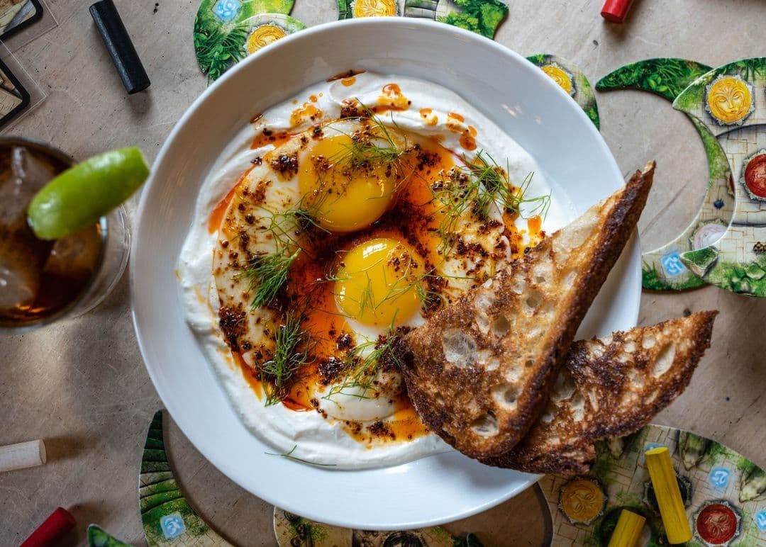 Brunch at Snakes & Lattes (Photo courtesy of Snakes & Lattes)
