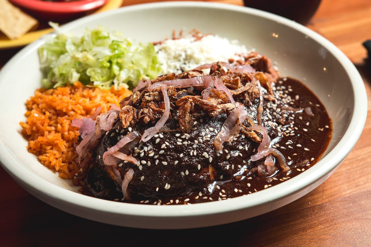 Chicken Mole at El Torero