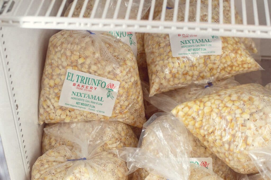 Nixtamal at El Triunfo Bakery and Tortilleria (Photo by Jackie Tran)