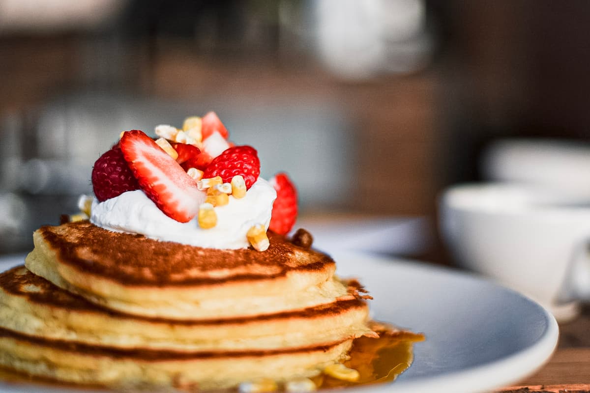 Hotcakes de Elote at Penca Restaurante