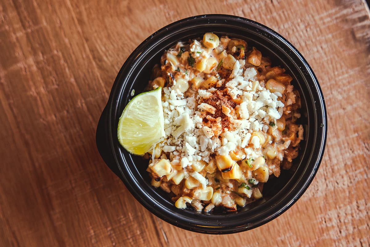 Street Corn (Off the Cob) at Toro Loco
