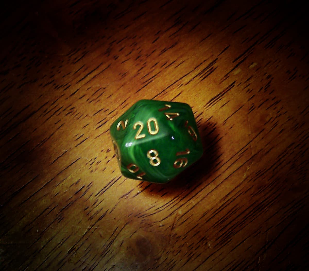 d20 die
