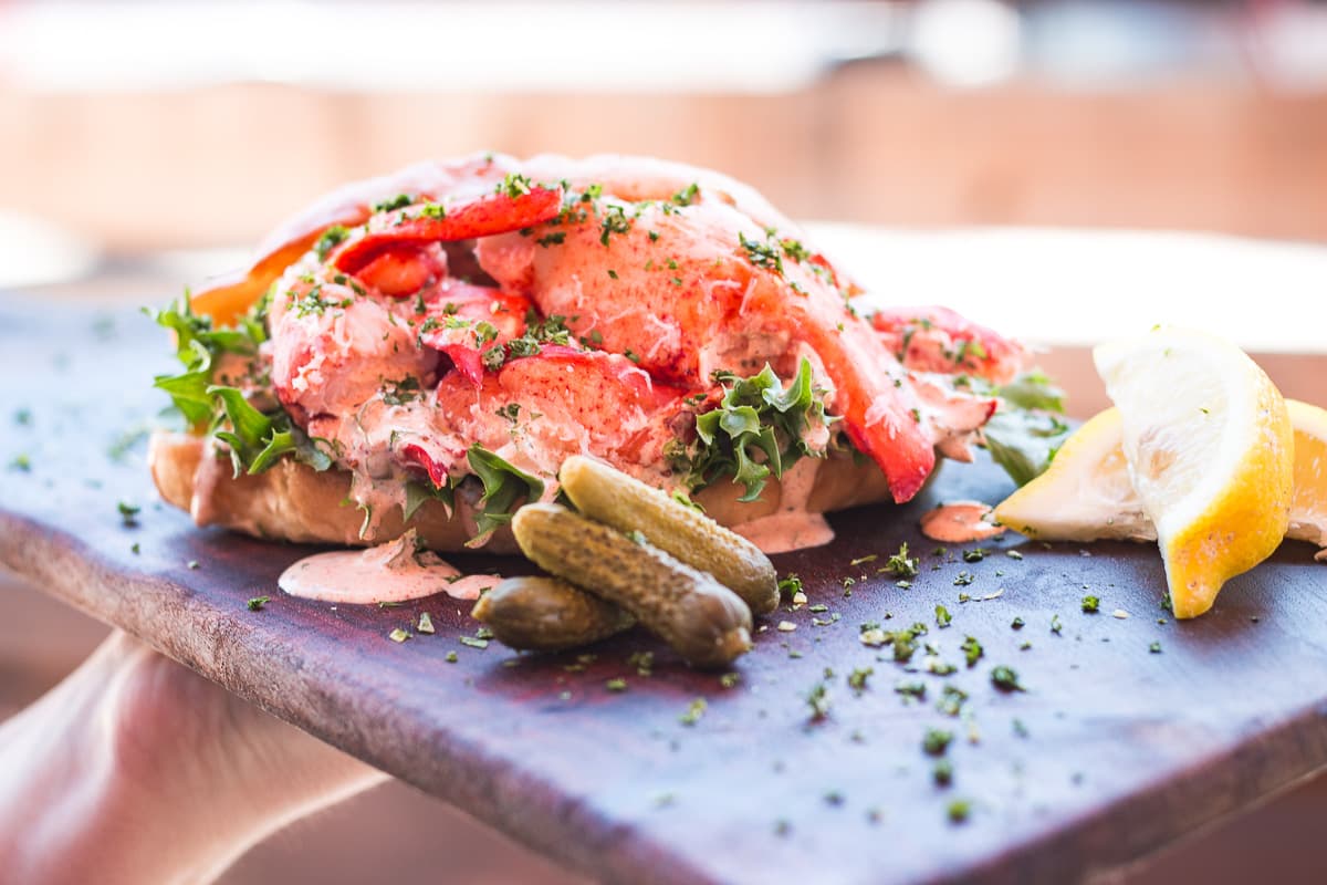 Lobster Roll at Ermanos Craft Beer & Wine Bar (Credit: Jackie Tran)