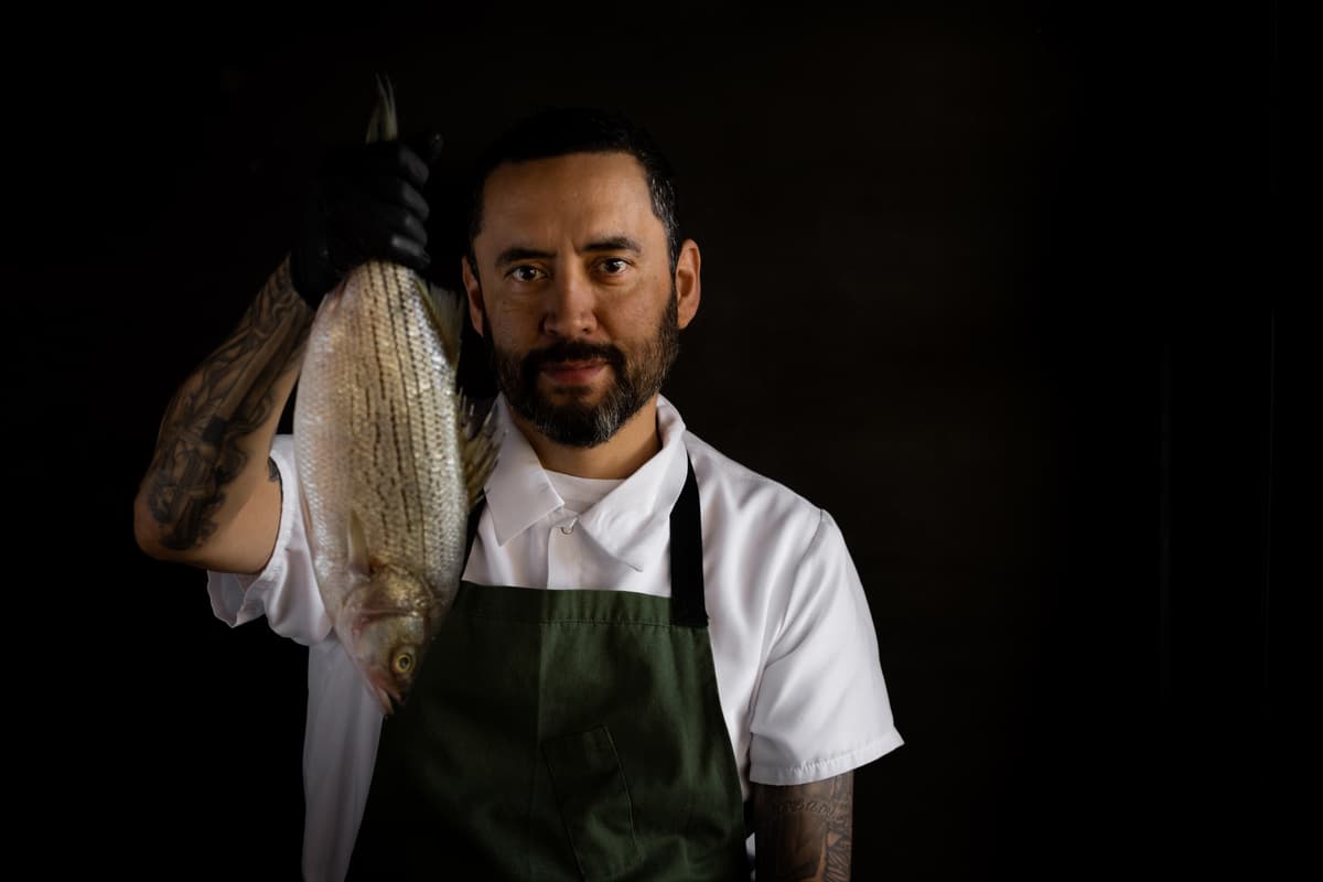 Ernie Soto, fishmonger of OBON (Photo by Anna Smirnova)