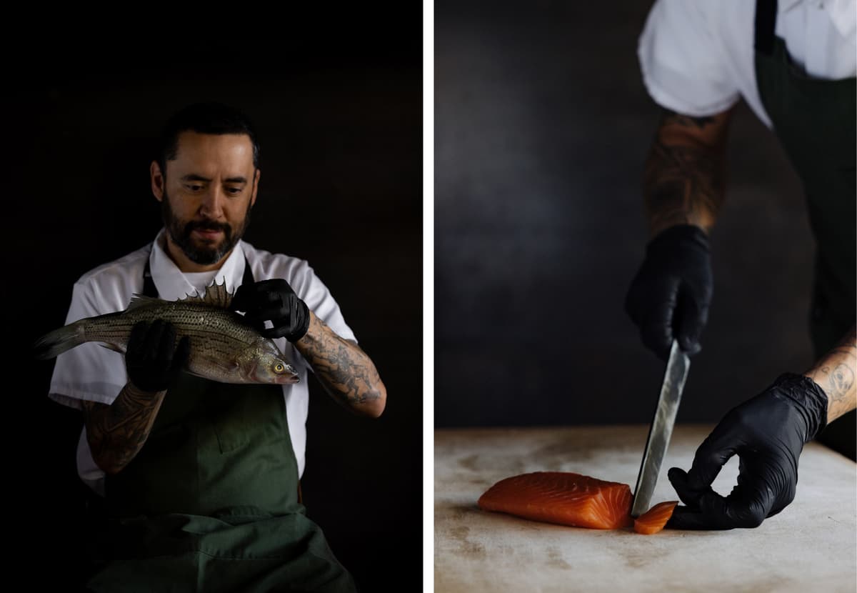 Ernie Soto, fishmonger of OBON (Photo by Anna Smirnova)