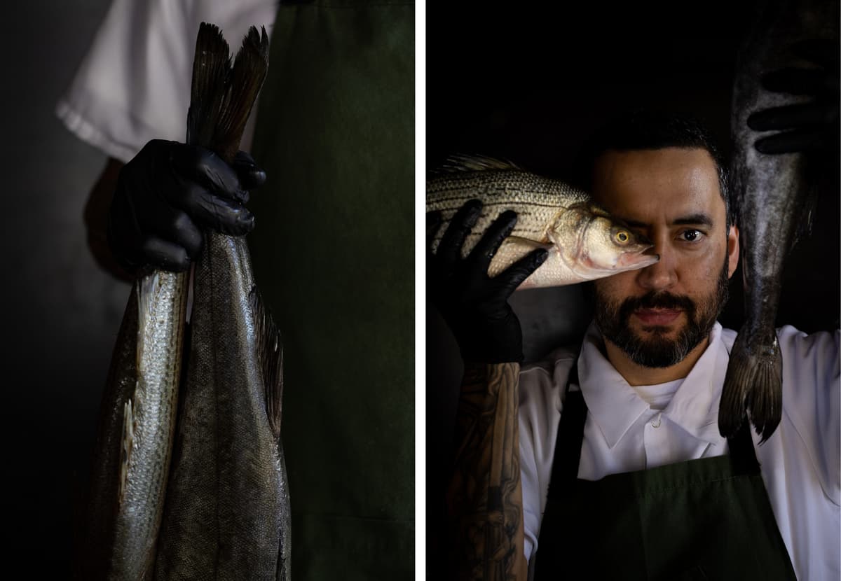 Ernie Soto, fishmonger of OBON (Photo by Anna Smirnova)