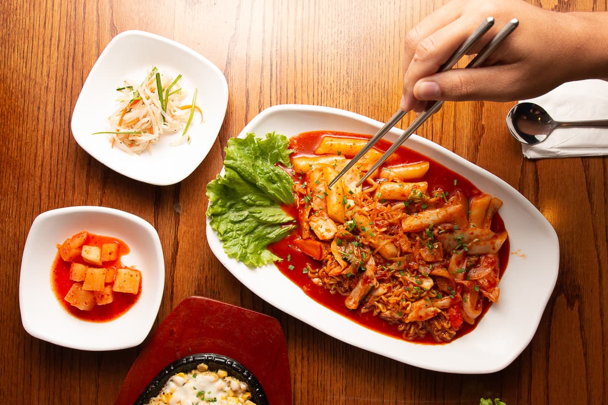 Duk Bok Ki at Kimchi Time