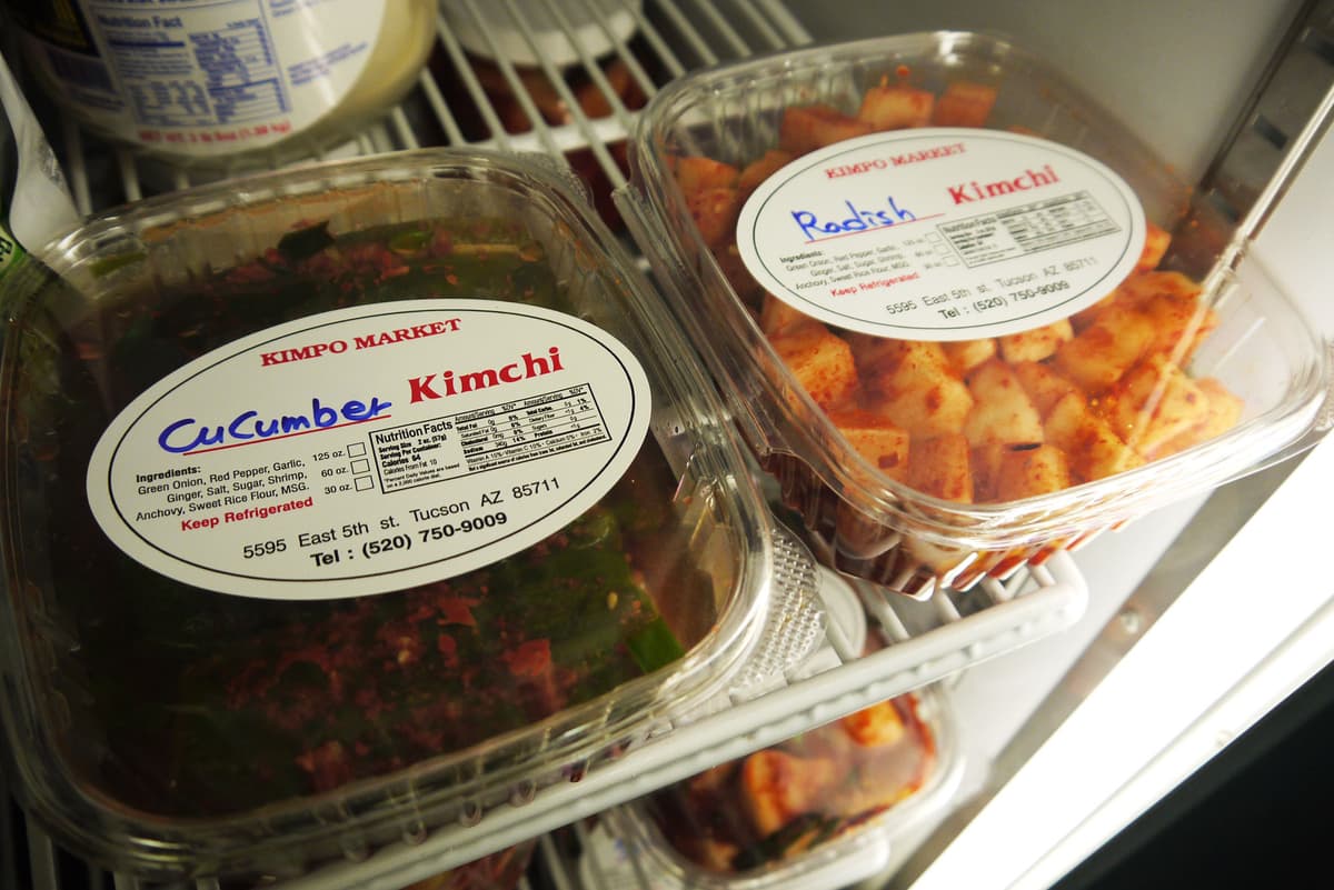Kimchi at Kimpo Market