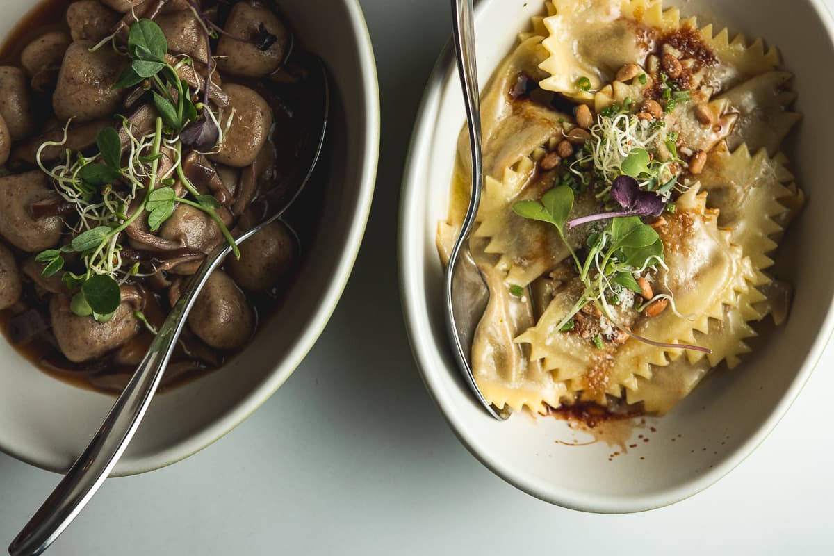Caputo Raviolo at Falora (Credit: Jackie Tran)