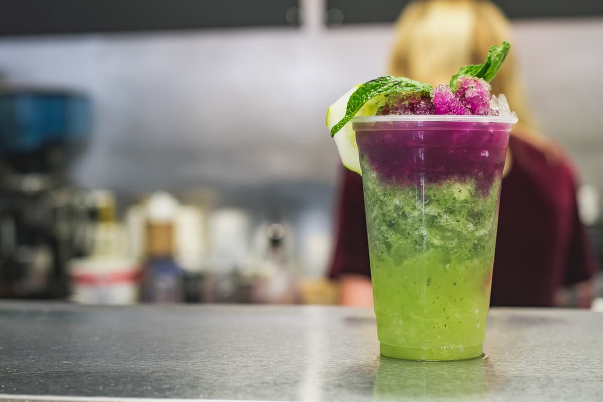 El Nopalito Agua Fresca at Fanny's Kitchen (Credit: Jackie Tran)