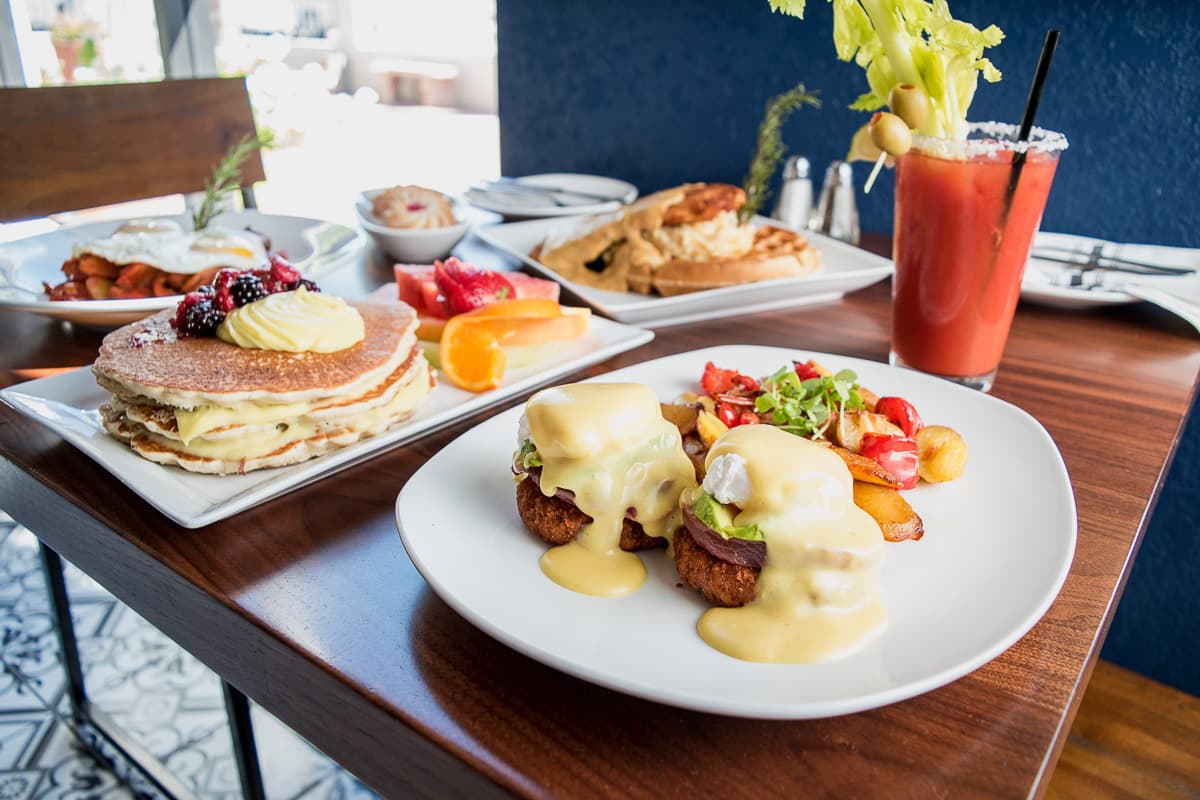 Assorted Bottega Michelangelo Brunch Items (Credit: Jackie Tran)