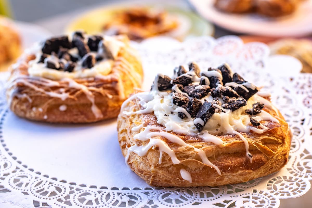 Cookies & Cream Croissant at Le Buzz in Tucson