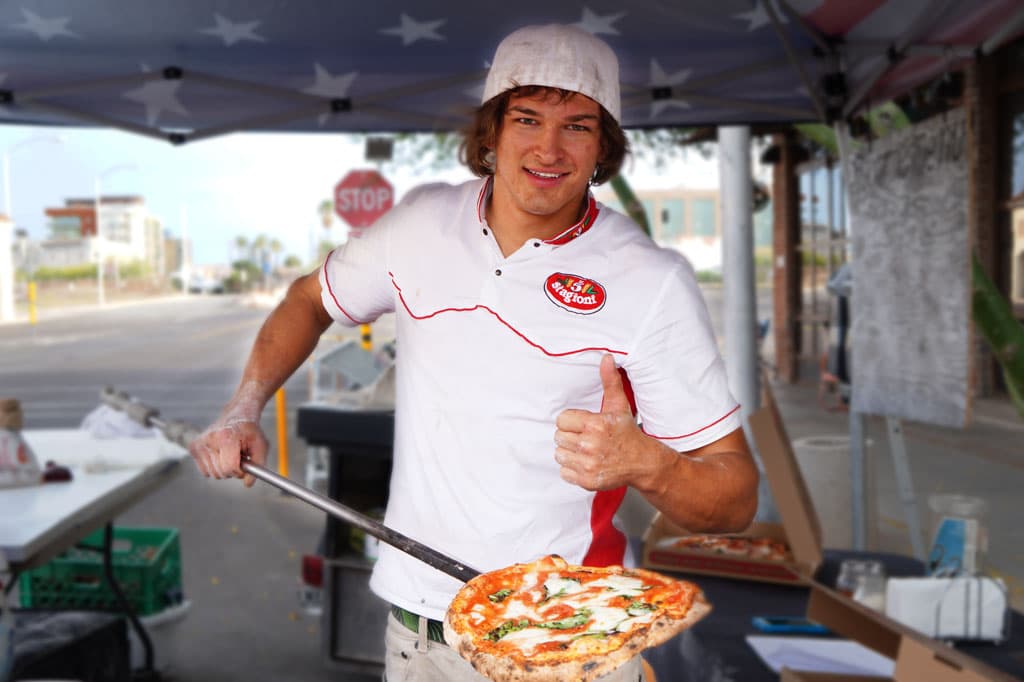 Fiamme Pizza Napoletana Co-owner Luke Smith