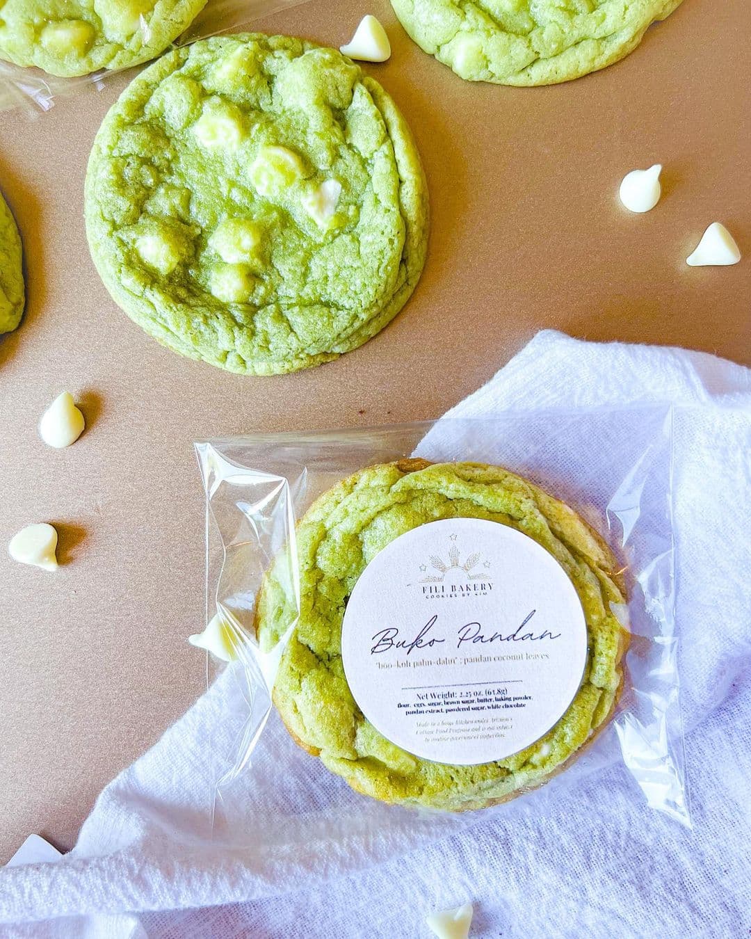 Buko Pandan Cookies (Photo by Kim Johnston)