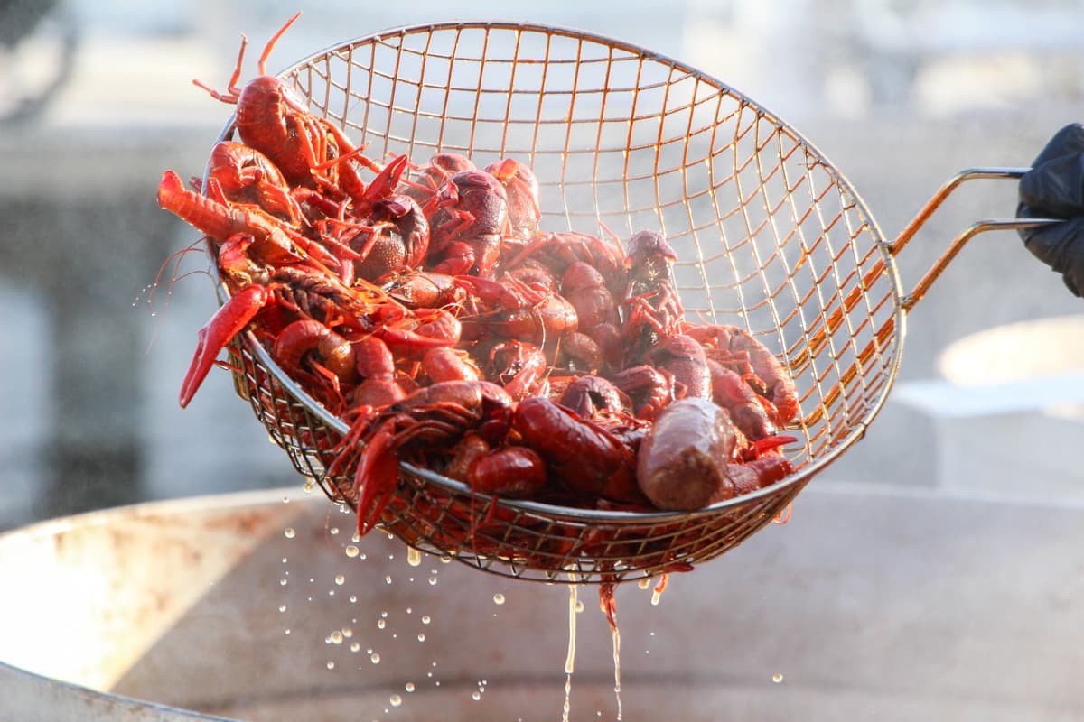 Crawfish Boil at FireTruck Brewing Company