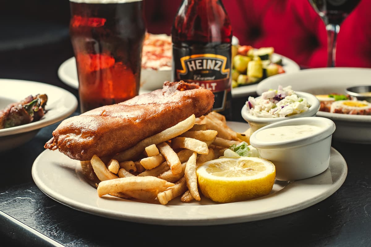 Fish and Chips at the Canyon's Crown (Credit: Jackie Tran)