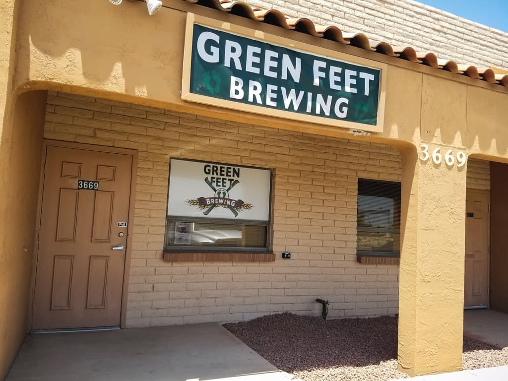 Green Feet Brewing facade (Credit: Jackie Tran)