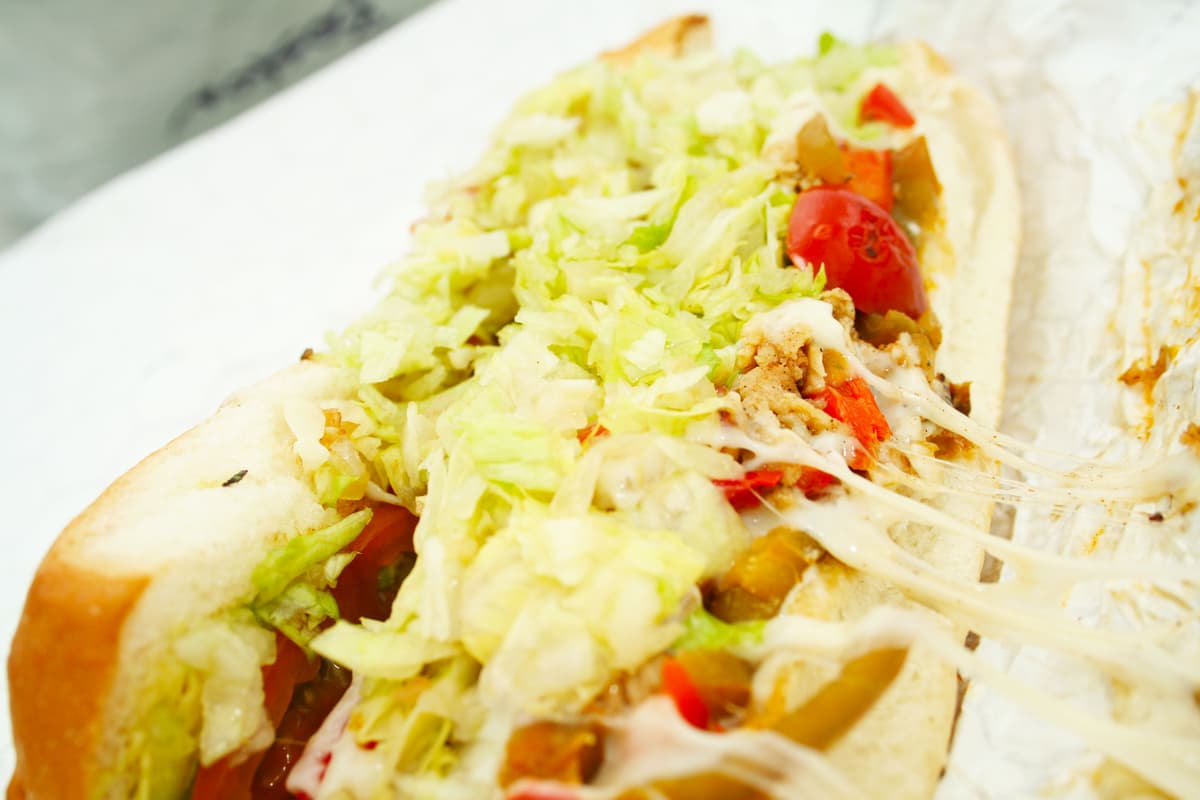 Suspect Zero Chicken Cheesesteak at Serial Grillers Food Truck in Tucson