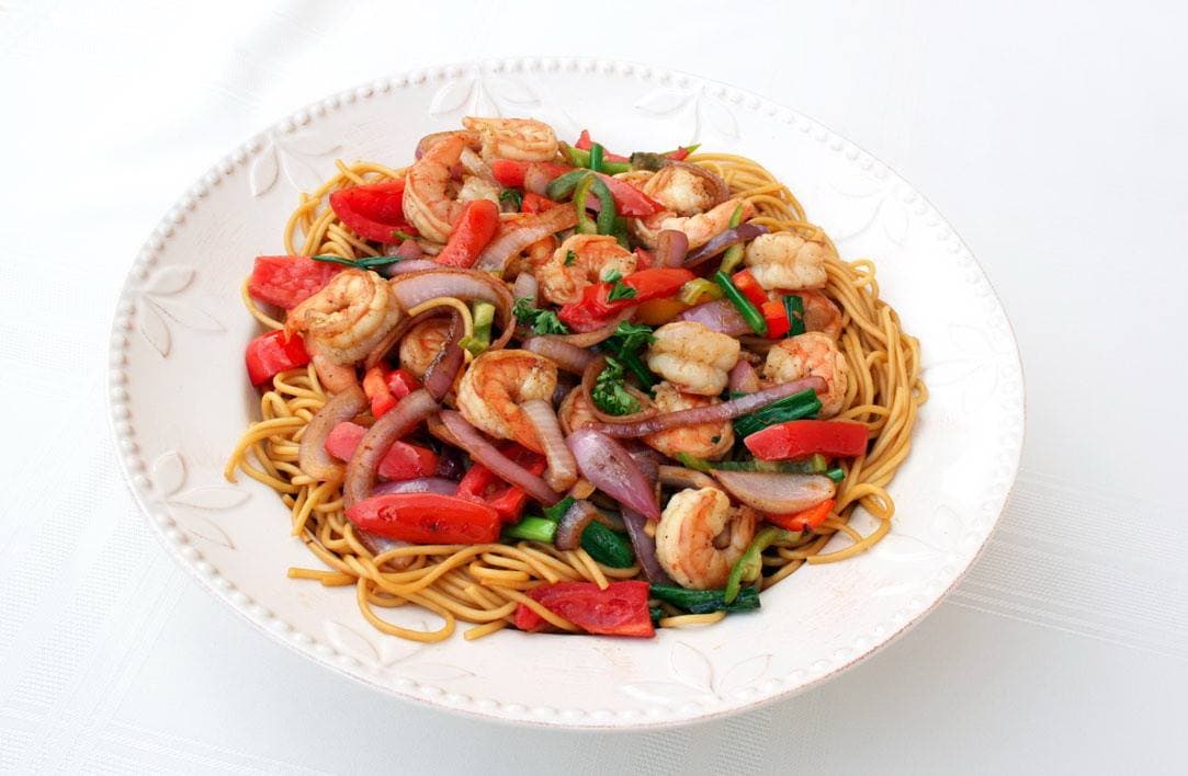 Shrimp Peruvian Lo Mein (Credit: Don Pedro's Peruvian Bistro)