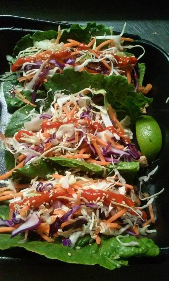 Lettuce Wraps (Credit: Bam Bam Truck)