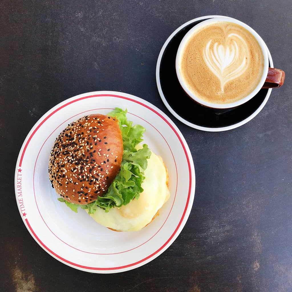 Breakfast Sandwich at Time Market