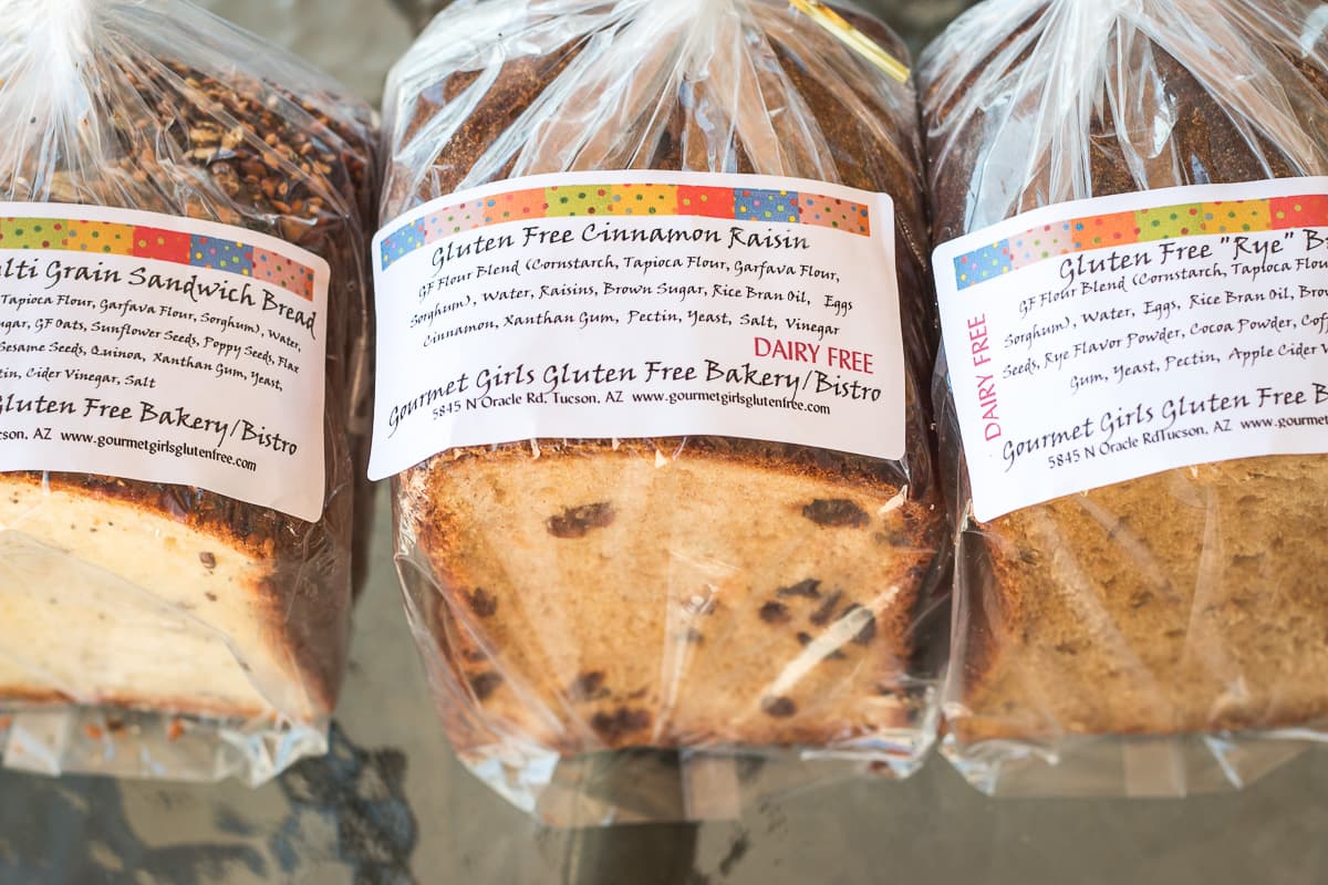 Bread from Gourmet Girls Gluten Free Bakery/Bistro