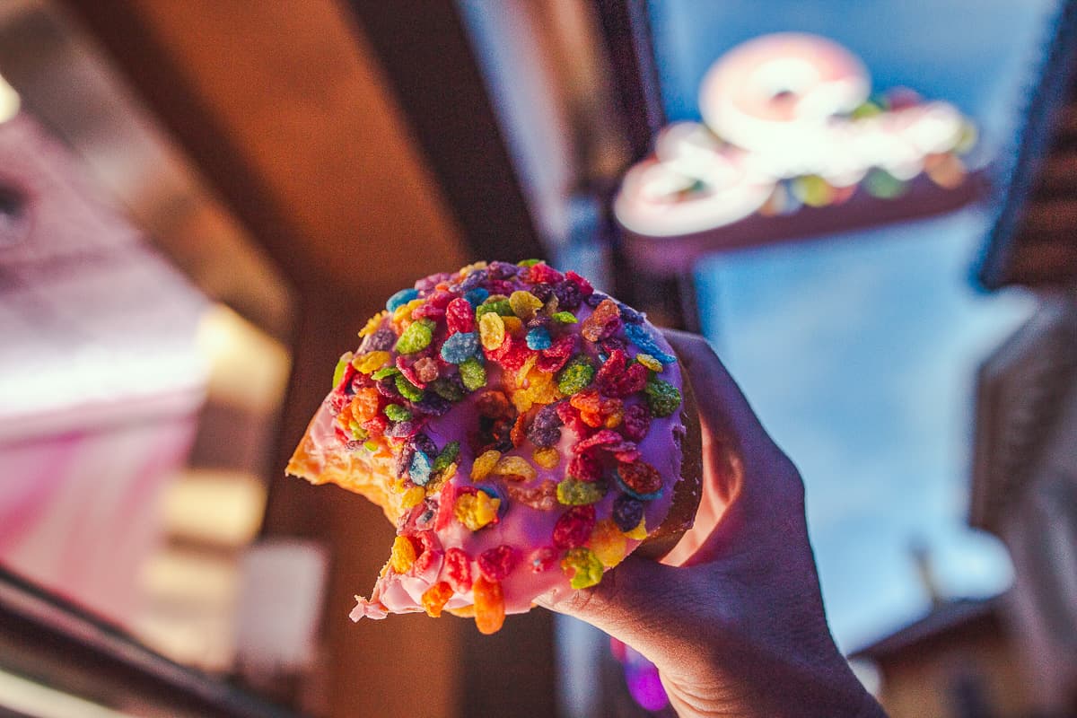 Doughnut at Sweetscape Desserts (Credit: Jackie Tran)
