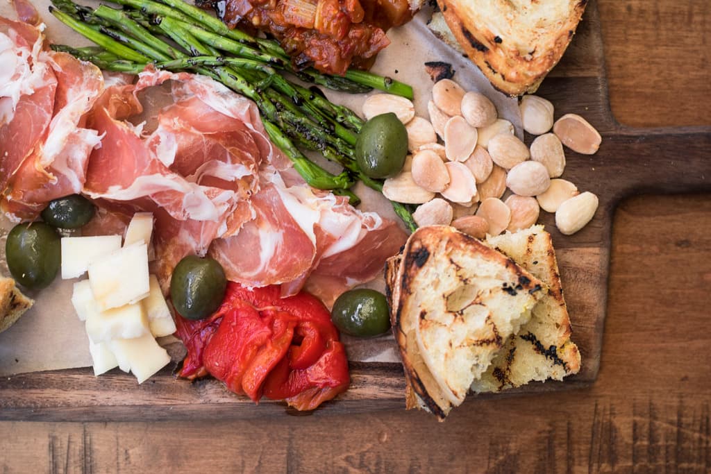 Chef's board at North Italia (Credit: Jackie Tran)