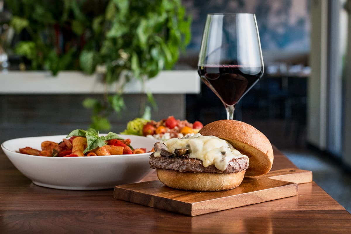 Assorted lunch dishes at Bottega Michelangelo (Photo by Jackie Tran)