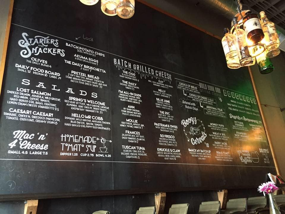(Credit: Batch Cafe & Bar's Facebook page)
