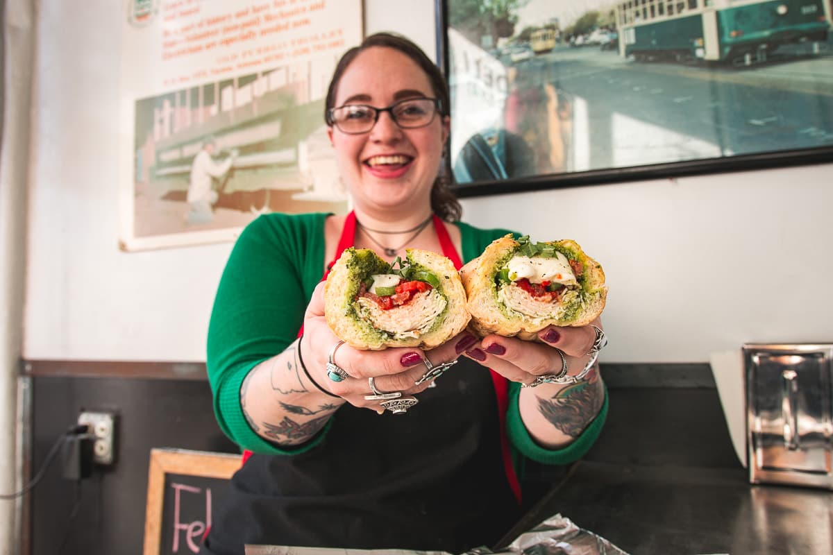 The Edna at 4th Avenue Delicatessen (Credit: Jackie Tran)