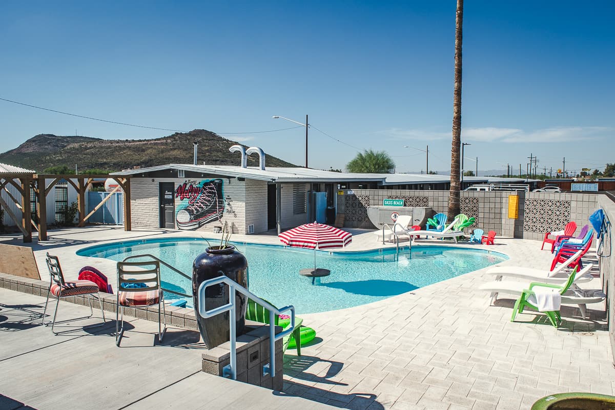 Pool at Hotel McCoy (Credit: Jackie Tran)