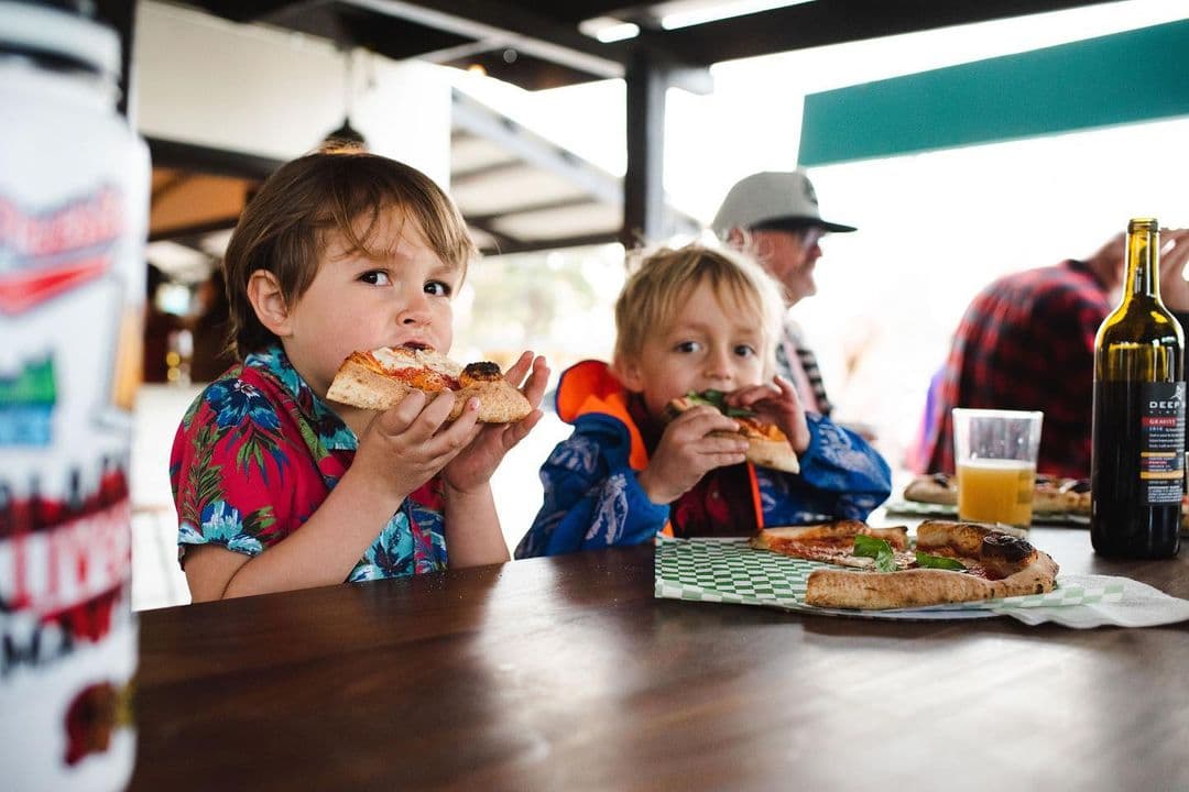 Over the Counter Pizza at Patagonia Lumber Co.