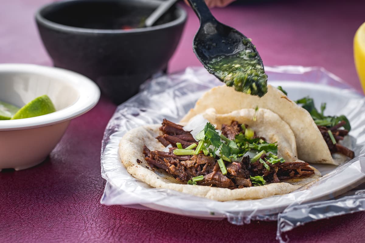 Taco de Birria at El Chivo de Oro (Credit: Jackie Tran)