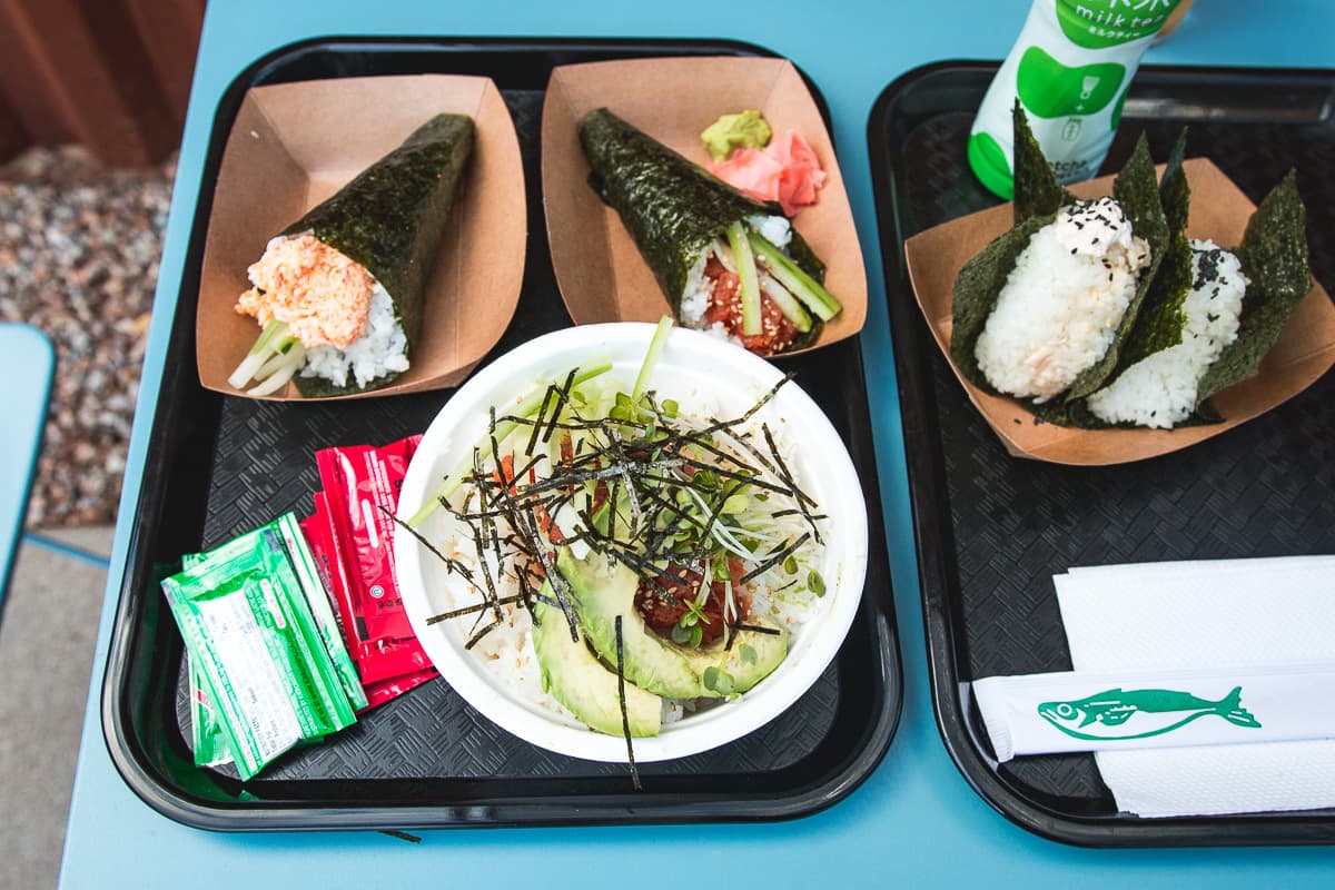 Assorted food at Kukai (Credit: Jackie Tran)