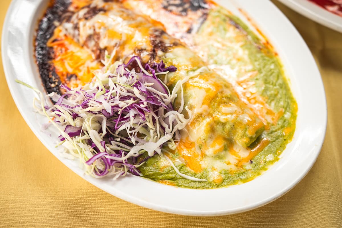 Enchilada at La Indita (Credit: Jackie Tran)