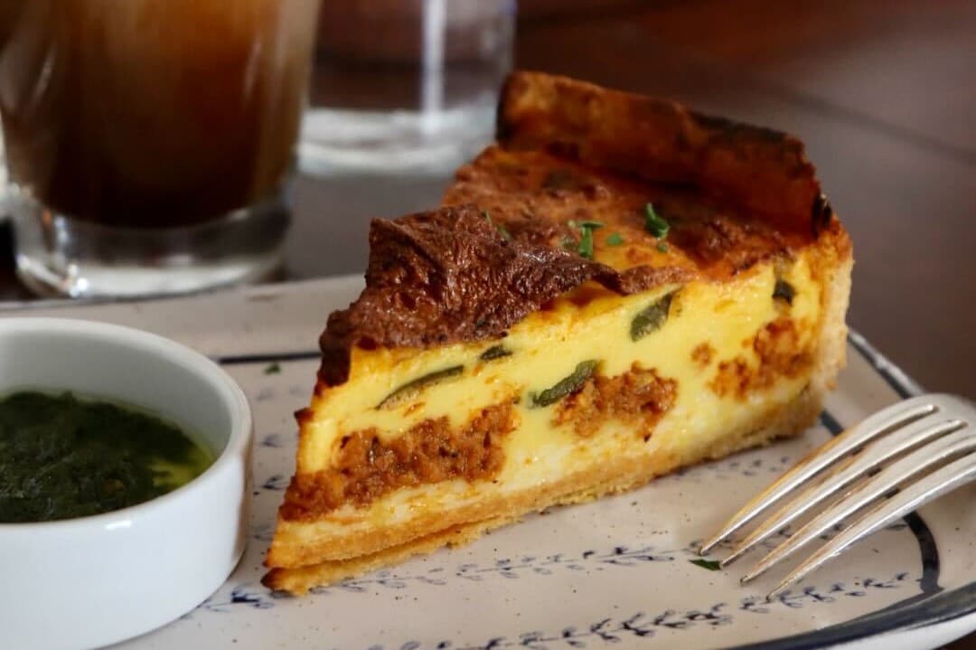 a piece of cake on a plate with a fork