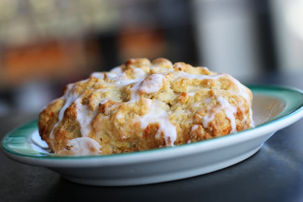 Time Market Orange Nectarine Scone