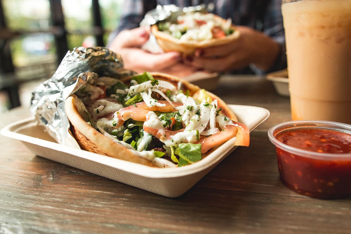 Gyro at Urban Pita
