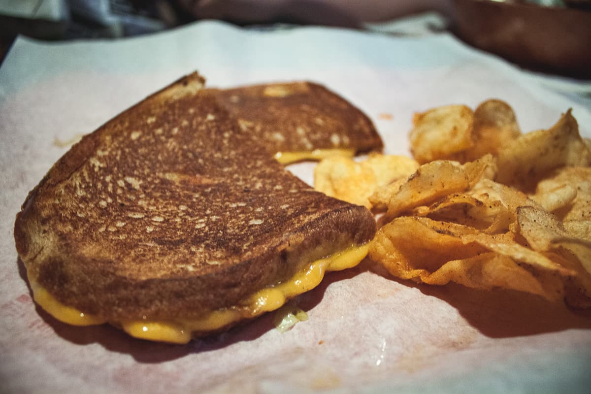Grilled Cheese at Bison Witches (Credit: Chelsey Wade)